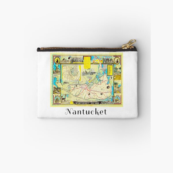 Item preview, Vintage Map Of Nantucket Island designed and sold by Mizjean.