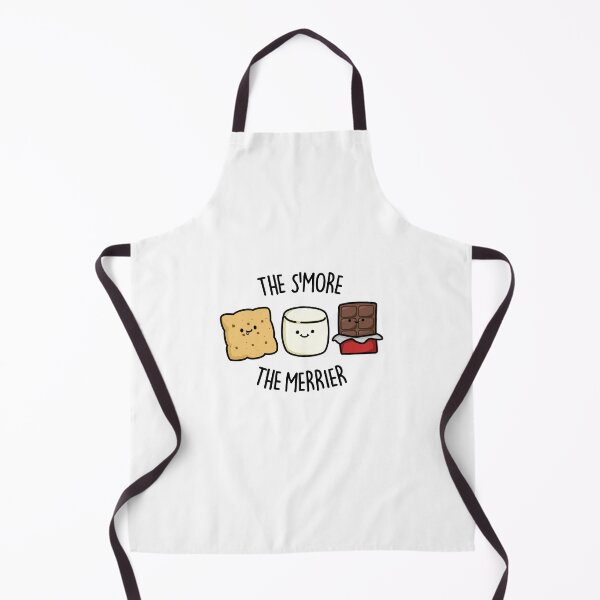 Item preview, The Smore The Merrier Funny Smore Puns  designed and sold by punnybone.