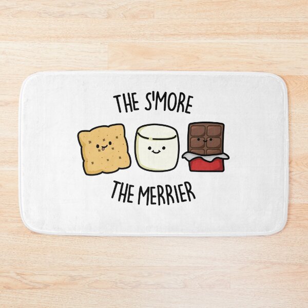 Item preview, The Smore The Merrier Funny Smore Puns  designed and sold by punnybone.