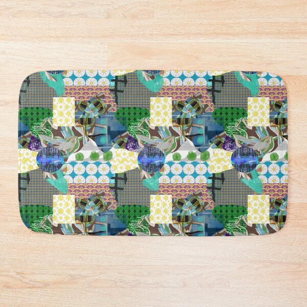 Item preview, Crazy Collage Repeating Pattern designed and sold by Orla Cahill.