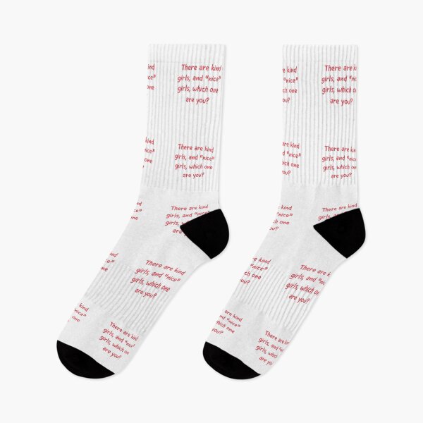 Item preview, Kind girls, nice girls. Simple design. designed and sold by Andrew Hopgood.
