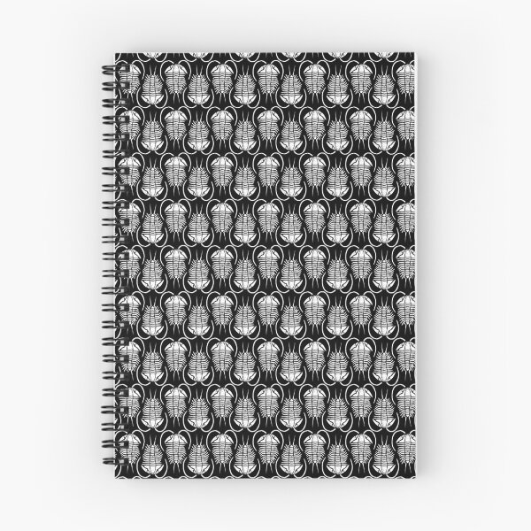 Item preview, Trilobites, small scale (white on black) designed and sold by totes-eukaryote.