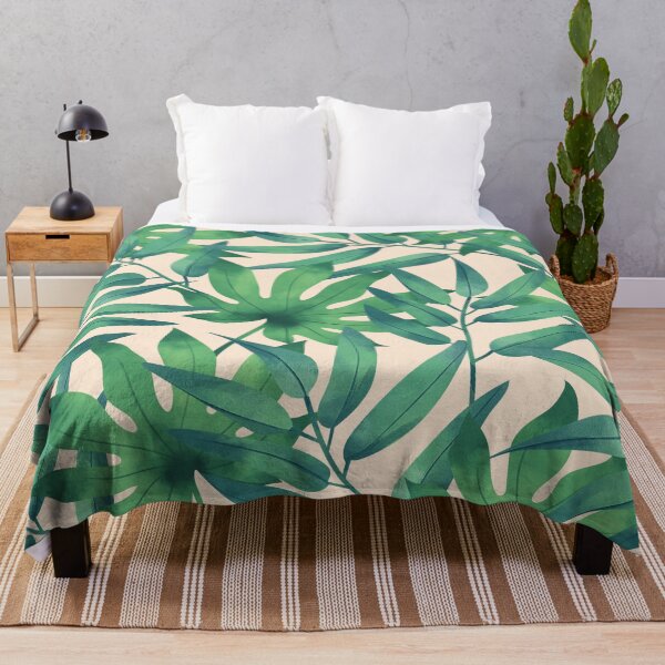 Item preview, Tropical leaves in pink designed and sold by therighttee1.