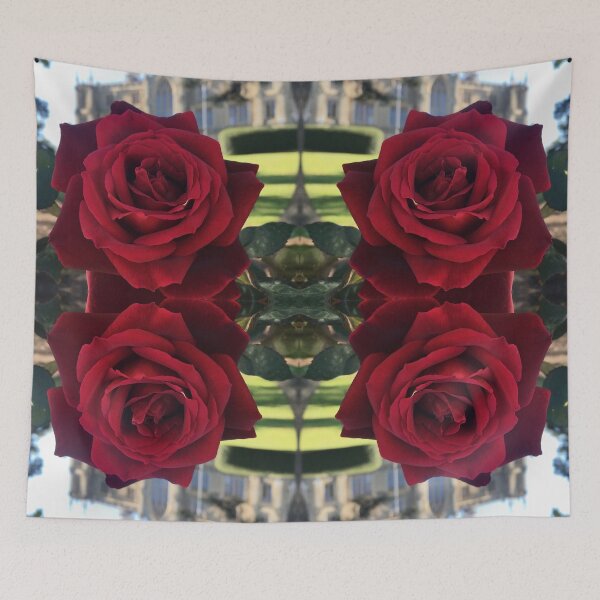 Item preview, Botanical Divine - Mr Lincoln blooms at UTAS, Symmetry of Love  designed and sold by RoseAromas.