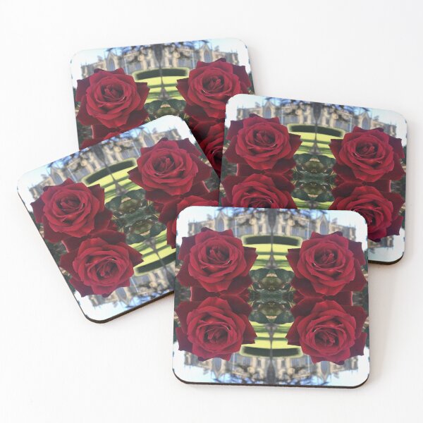 Item preview, Botanical Divine - Mr Lincoln blooms at UTAS, Symmetry of Love  designed and sold by RoseAromas.
