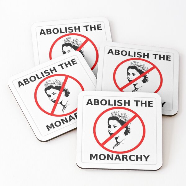 Item preview, Abolish the monarchy designed and sold by FictionWorld.