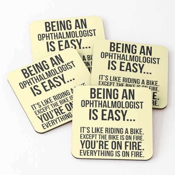 Item preview, Being An Ophthalmologist Is Easy - Ophthalmology designed and sold by kamrankhan.