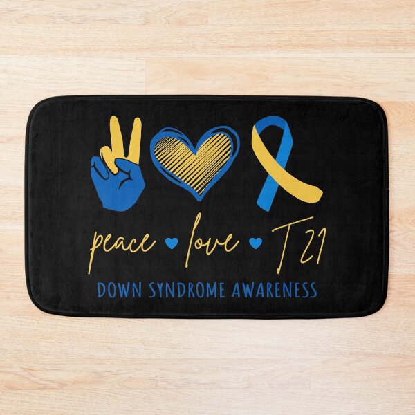Item preview, Peace Love T21 - Down Syndrome Awareness II designed and sold by Lemon Pepper.