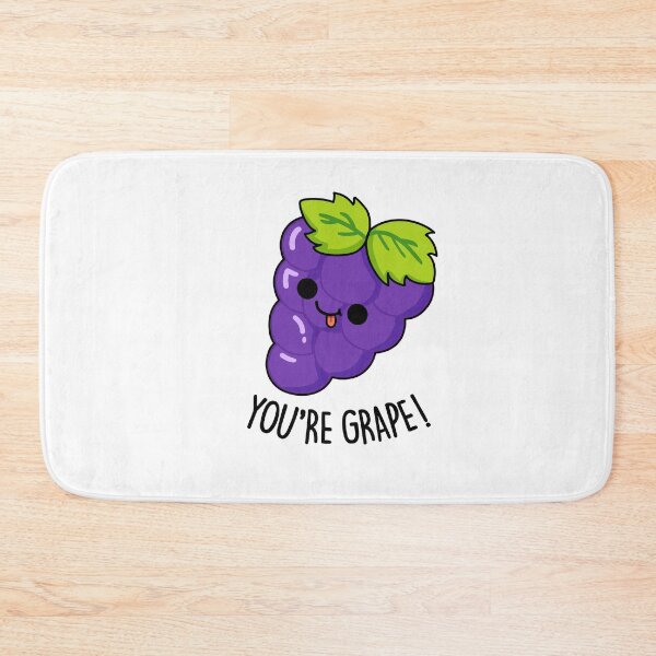 Item preview, You're Grape Funny Fruit Puns  designed and sold by punnybone.