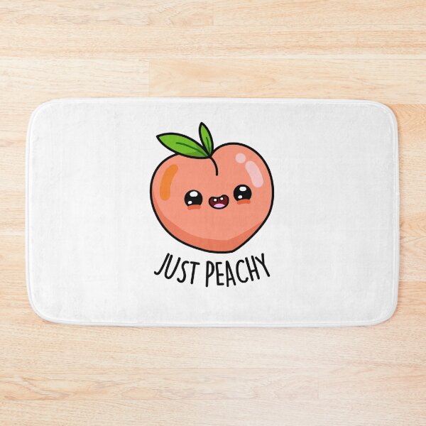 Item preview, Just Peachy Funny Peach Puns  designed and sold by punnybone.