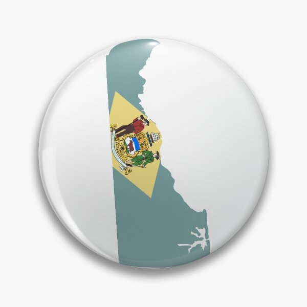 Item preview, Delaware Flag State Border  designed and sold by NileCoyote.