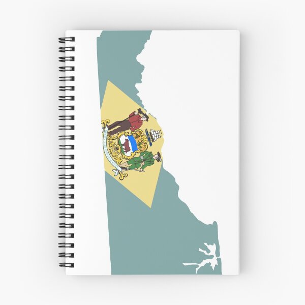 Item preview, Delaware Flag State Border  designed and sold by NileCoyote.