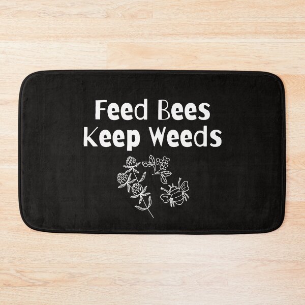 Item preview, Feed Bees Keep Weeds Pollinator Garden Design designed and sold by EarthArtDesigns.