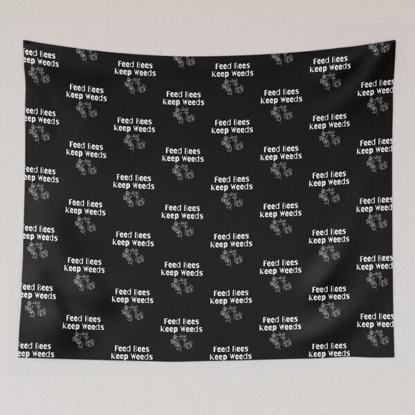 Item preview, Feed Bees Keep Weeds Pollinator Garden Design designed and sold by EarthArtDesigns.