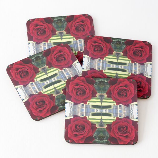 Item preview, Botanical Divine - Mr Lincoln blooms at UTAS, Symmetry of Love  designed and sold by RoseAromas.