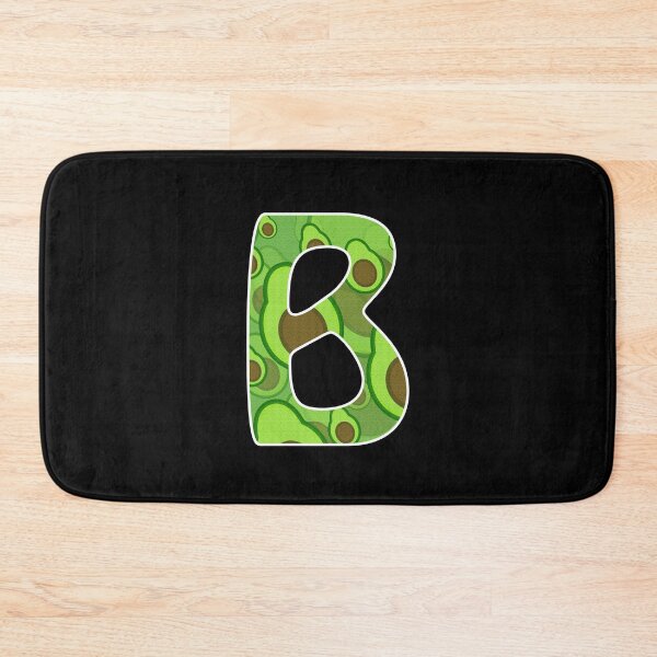 Item preview, Avocado Pattern Monogram - Letter B designed and sold by dylanxh.