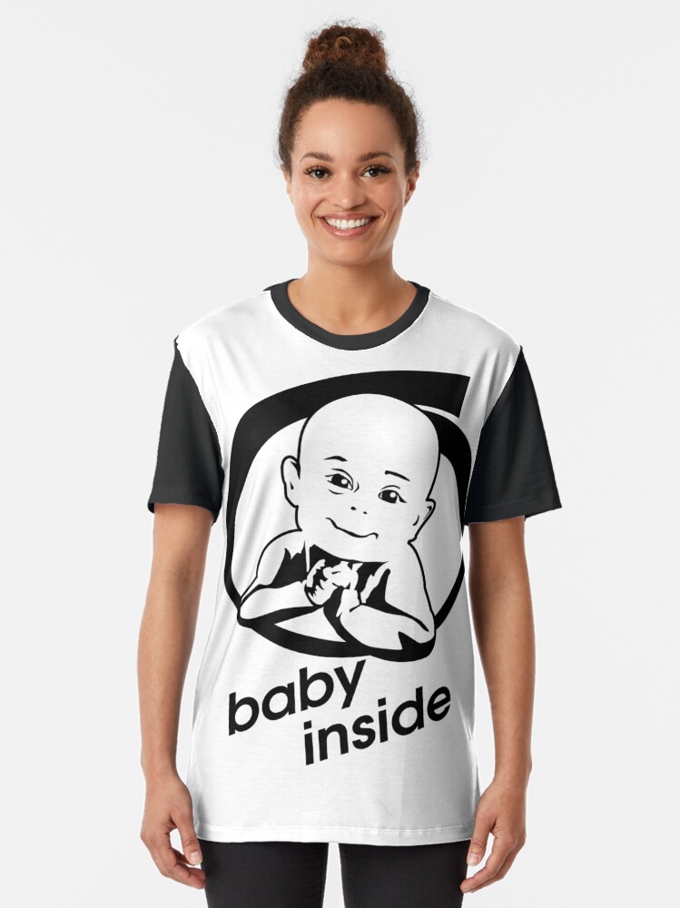 baby inside shirt