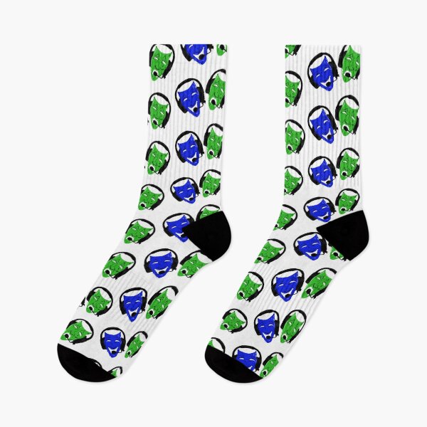 Item preview, Theatre Faces - Blue, Green designed and sold by KiannasMind.