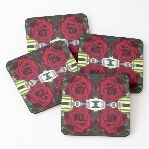 Item preview, Botanical Divine - Mr Lincoln blooms at UTAS, Symmetry of Love  designed and sold by RoseAromas.