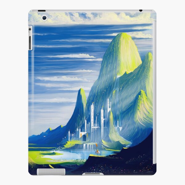 Castle and lake iPad Snap Case