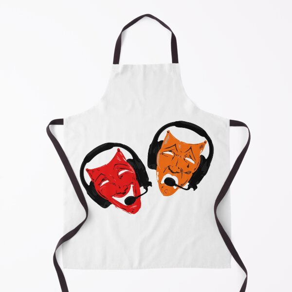Item preview, Theatre Faces - Red, Orange designed and sold by KiannasMind.