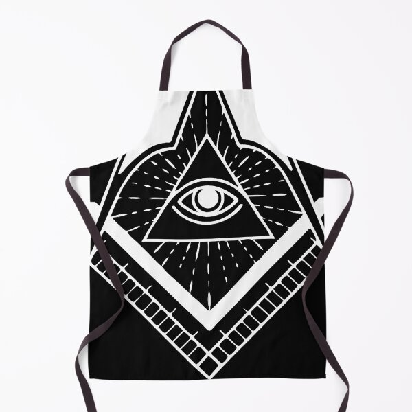 Item preview, Masonic Symbol Black And White designed and sold by fraktonart.
