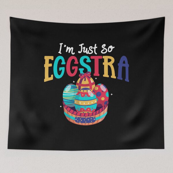 Item preview, I'm Just So Eggstra Funny Easter Motivational Teacher designed and sold by Dressed For  Duty.