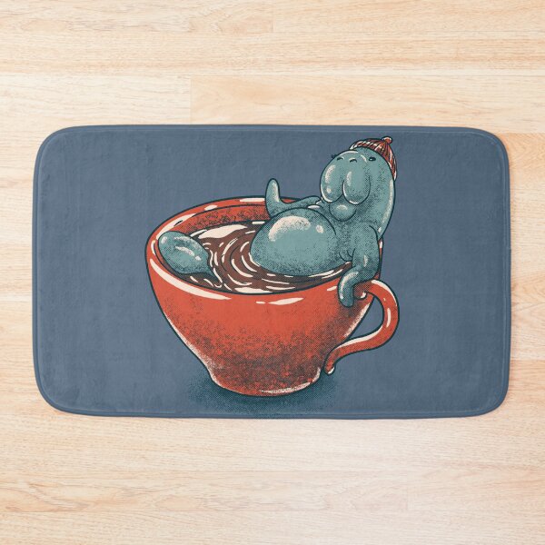 Item preview, ManaTea | Chubby Manatee Chilling in a Tea Cup - Just Chill | Coffee Mug Dugong | Mana Tea | Manatee County designed and sold by Any Color Designs.