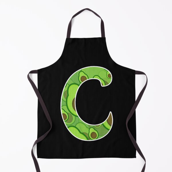 Item preview, Avocado Pattern Monogram - Letter C designed and sold by dylanxh.