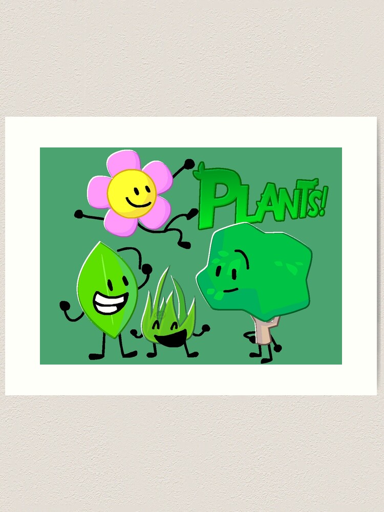 BFDI Characters  Poster for Sale by LadyShop0