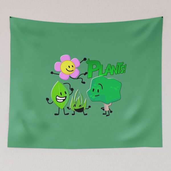Item preview, BFDI Plant Characters designed and sold by PB&J Animations Shop.