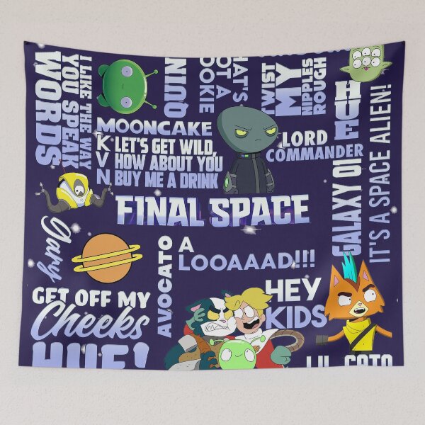 Item preview, Final Space quotes design designed and sold by chrlalexandru.