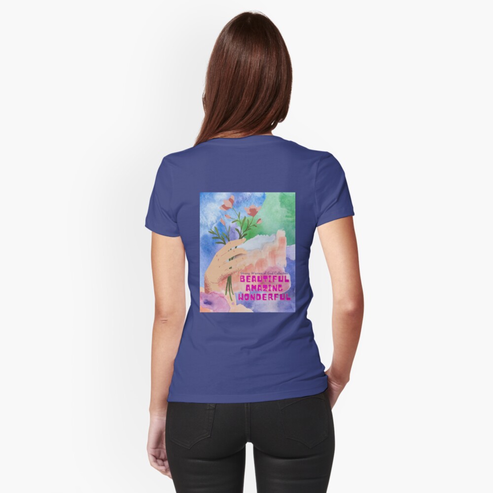 Item preview, Fitted T-Shirt designed and sold by DesignsbyEH.