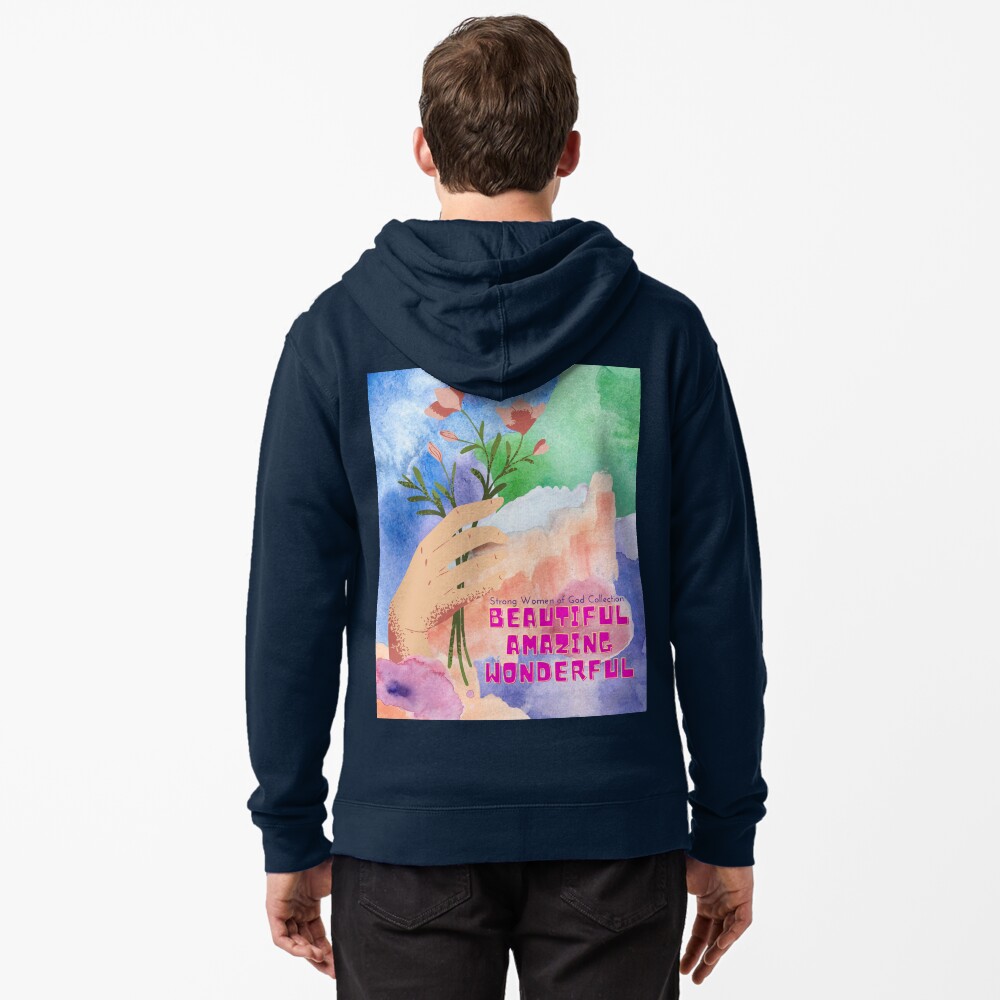 Item preview, Zipped Hoodie designed and sold by DesignsbyEH.