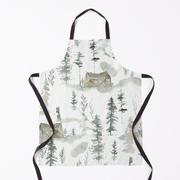 Item preview, Wood Cabin Forest Pattern designed and sold by NoSpecialShop.