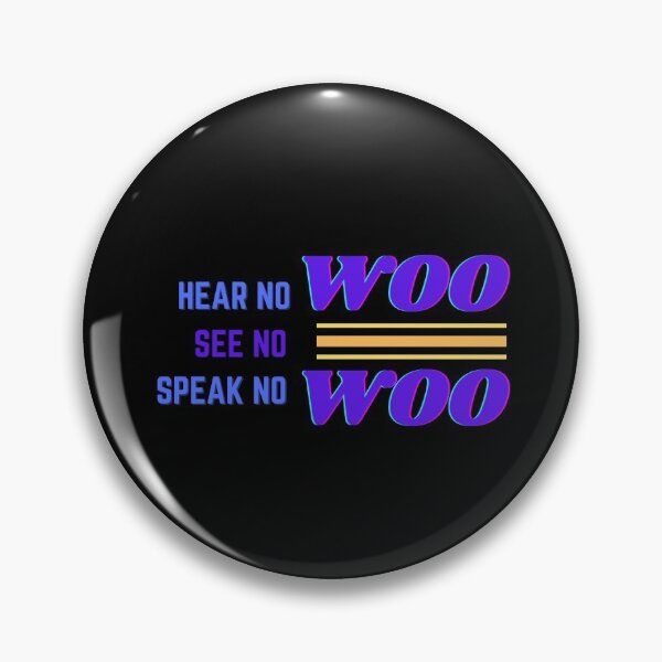Item preview, Escuchar No Woo woo Ver No Woo woo Hablar No Woo woo (divertido) designed and sold by WithAngela.