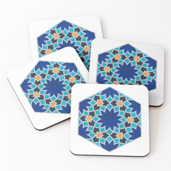 Item preview, Twelvefold Biomorphic Islamic Pattern designed and sold by Lieve Oudejans.