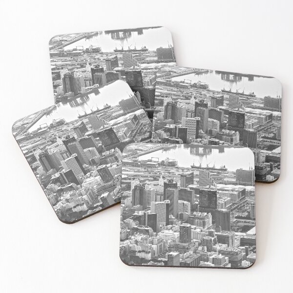 Item preview, Cape Town City Harbor aerial view, South Africa  designed and sold by worldways.