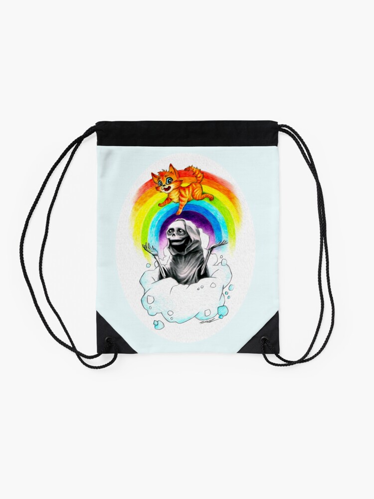 Thumbnail 2 of 3, Drawstring Bag, Rainbow Keeper designed and sold by Sergo-Z.