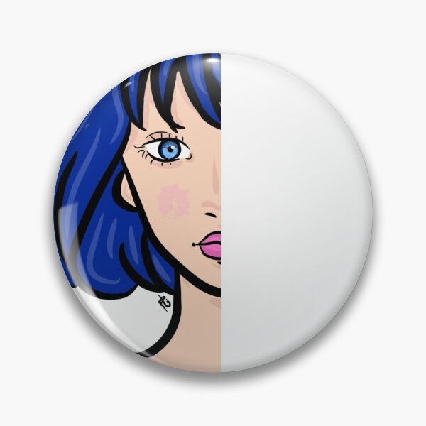 Item preview, Blue hair girl  designed and sold by Fatamimosh.