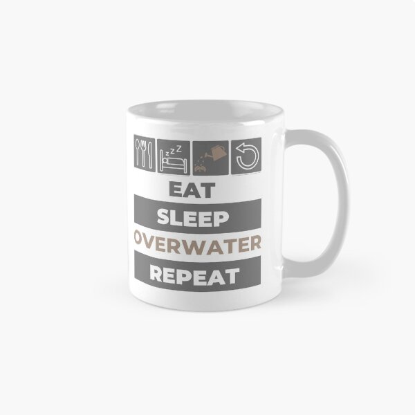 Item preview, Eat Sleep Overwater Repeat designed and sold by NavyOx.