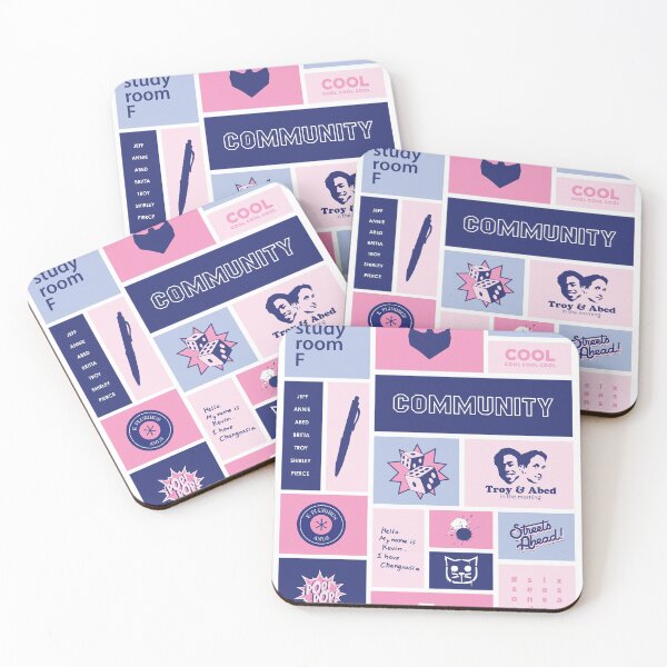 Item preview, community collage pink / blue designed and sold by jennlang.