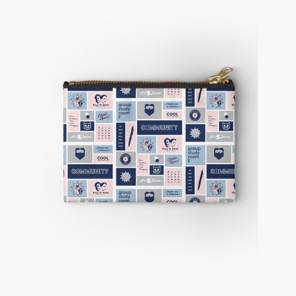 Item preview, community collage gray / blue designed and sold by jennlang.