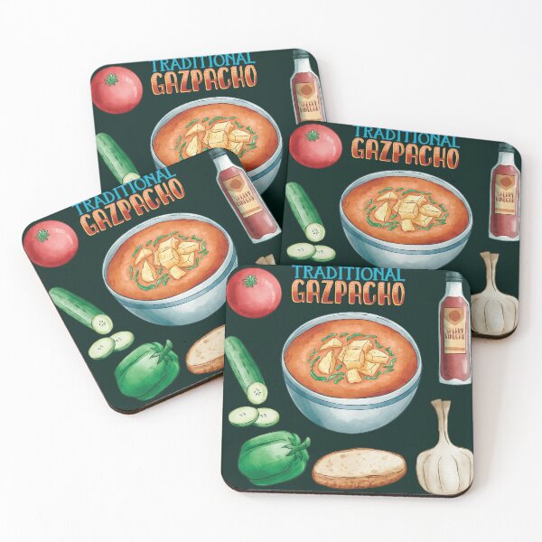Item preview, Gazapcho Soup Bowl Recipe designed and sold by Alicia Chee.