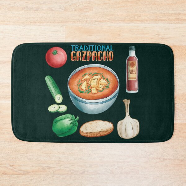 Item preview, Gazapcho Soup Bowl Recipe designed and sold by Alicia Chee.