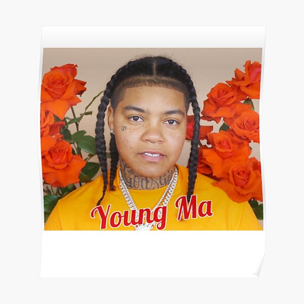 Rapper Young Ma Posters for Sale  Redbubble
