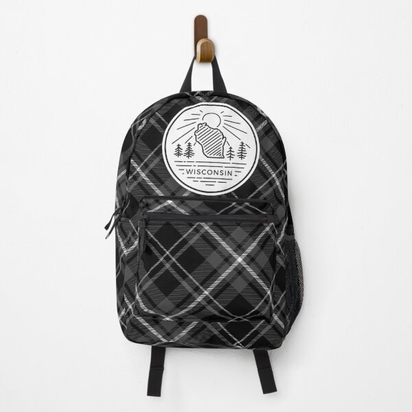 Item preview, Wisconsin Gray Plaid — Morning Sun (Plaid) designed and sold by Waconia Design Co..