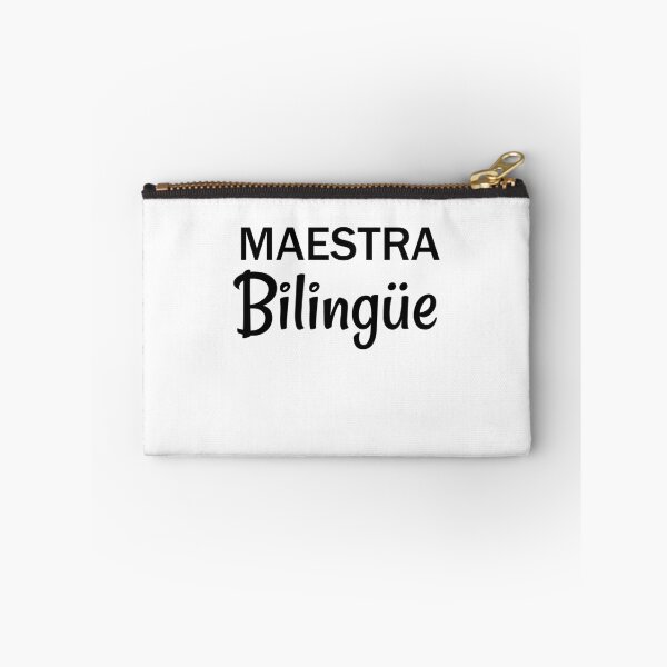 Item preview, Maestra Bilingue: Funny, Spanish, Latina Mexican Maestra Spanish, Bilingual Dual Immersion Teacher designed and sold by Simoakn.