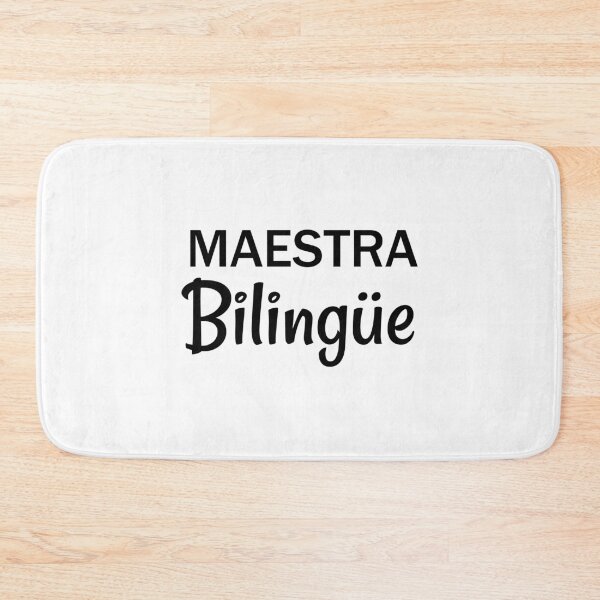 Item preview, Maestra Bilingue: Funny, Spanish, Latina Mexican Maestra Spanish, Bilingual Dual Immersion Teacher designed and sold by Simoakn.