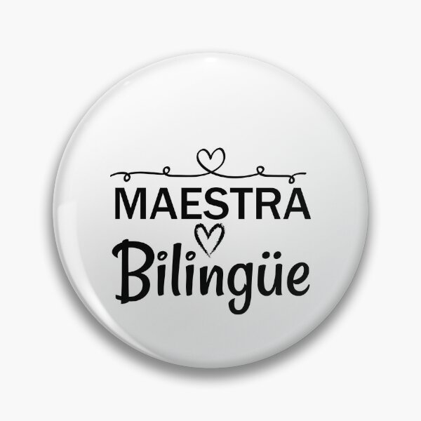 Item preview, Maestra Bilingue: Funny, Spanish, Latina Mexican Maestra Spanish, Bilingual Dual Immersion Teacher designed and sold by Simoakn.